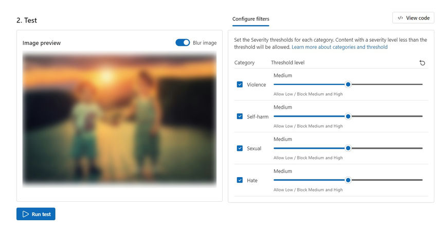 Analyzing Image Moderation Using Azure Content Safety